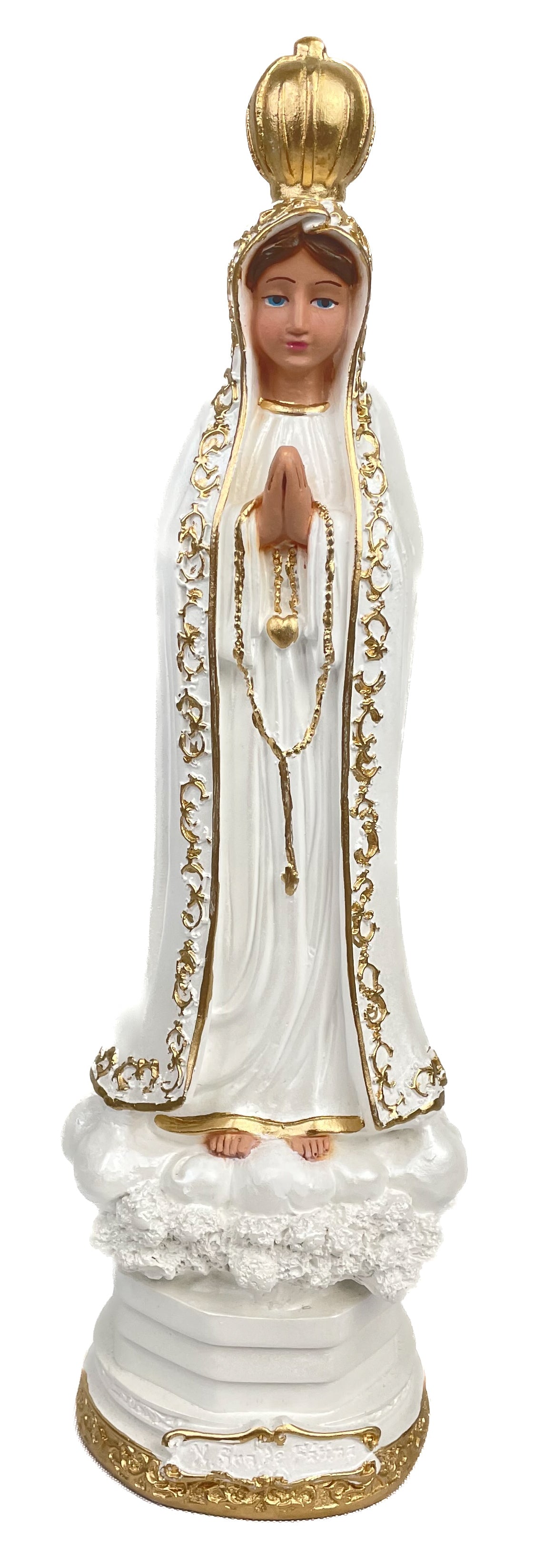 Nossa Senhora de Fátima 30 cm gesso Nossa Senhora de Fátima 30 cm gesso